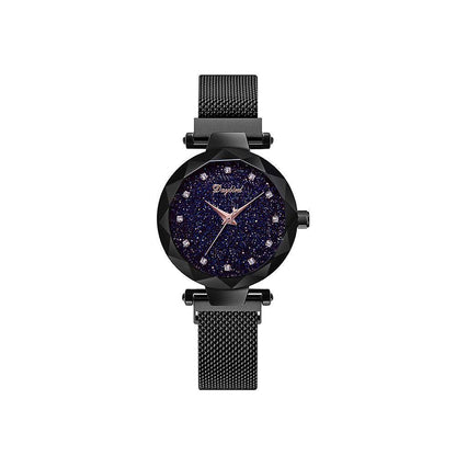 Starry Sky Lady Quartz Watch - Waterproof & Trendy Design for Women - Buy Center