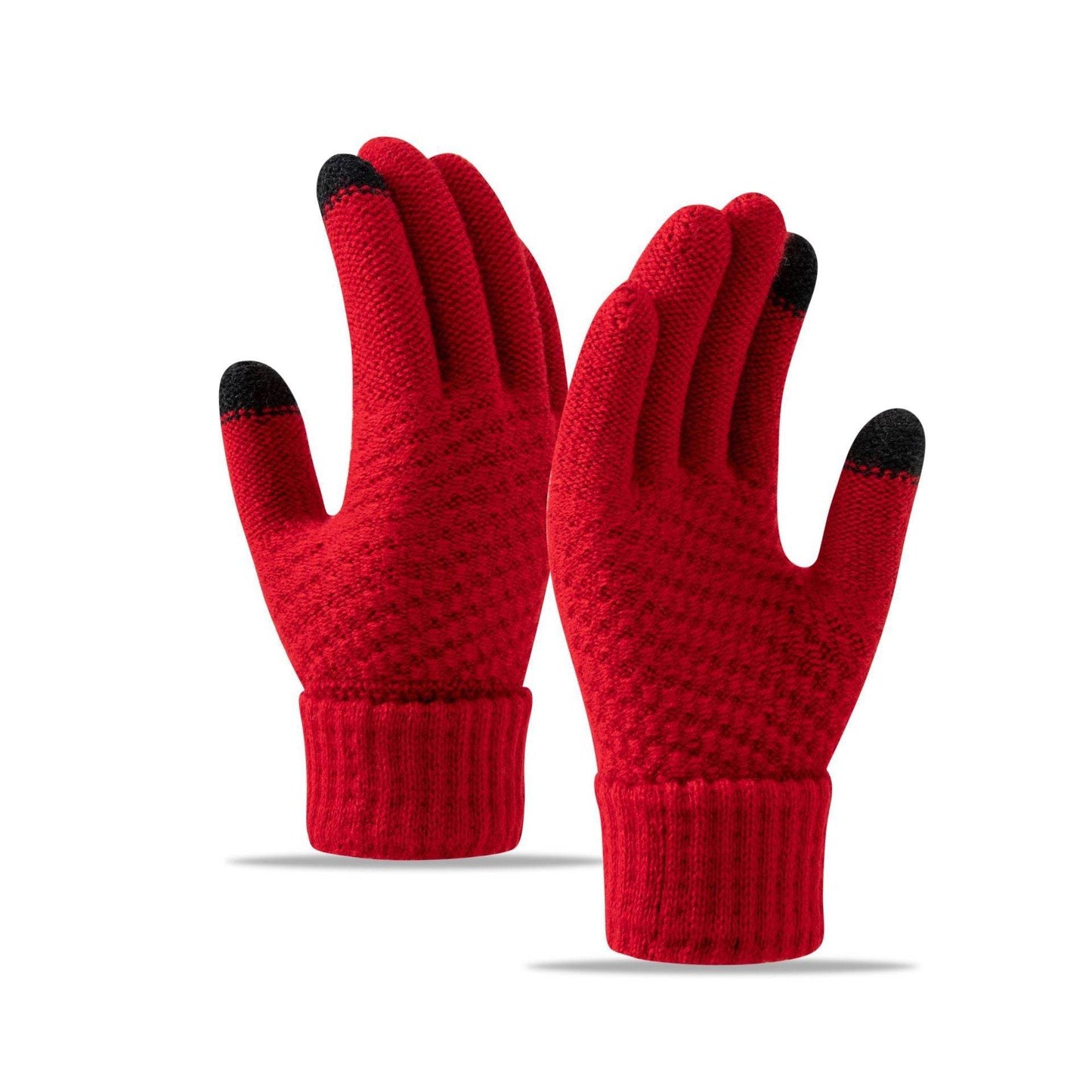 Women's Fleece-Lined Cycling Gloves - Windproof & Touch Screen Friendly - Buy Center