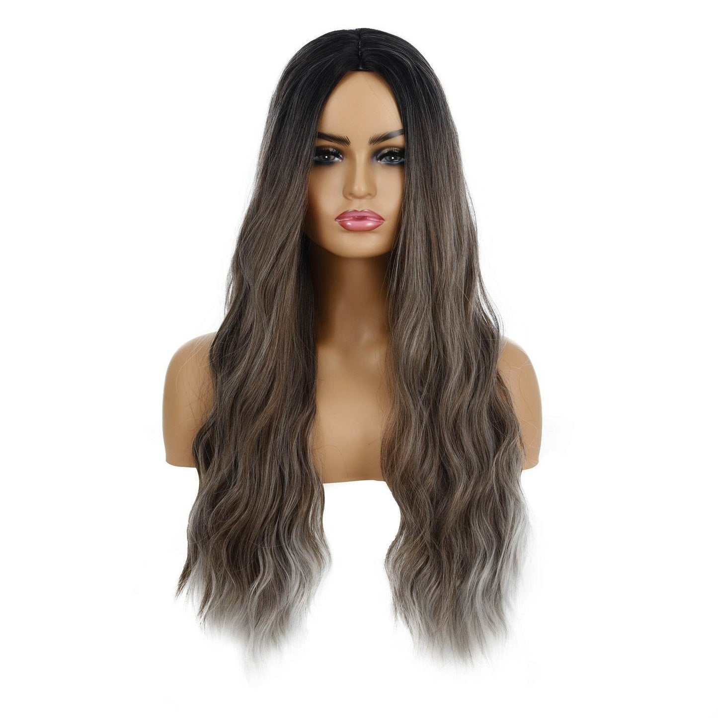 Wavy Curly Human Hair Wig - Trendy European & American Styles 2025 - Buy Center