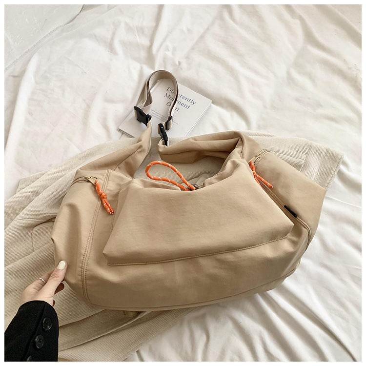 Versatile Solid Color Shoulder Crossbody Bag - Large Capacity & Trendy Colors - Buy Center