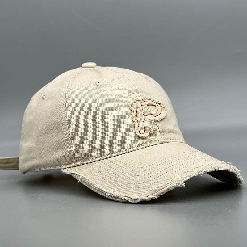 Buycenter Raw Edge Baseball Cap - Travel, Sun Protection & Breathable Fabric - Buy Center