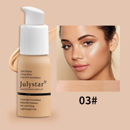 Waterproof Liquid Foundation - Long-Lasting Concealer for Flawless Skin - Buy Center