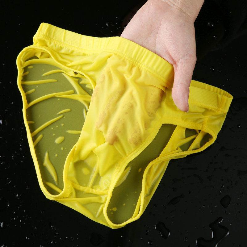 Ultra-Thin Ice Silk Boxers - Breathable Translucent Underwear for Men - Buy Center