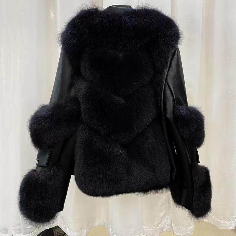 Haining Women's Fur Coat - Stylish Artificial Fur with Pockets 2025 - Buy Center