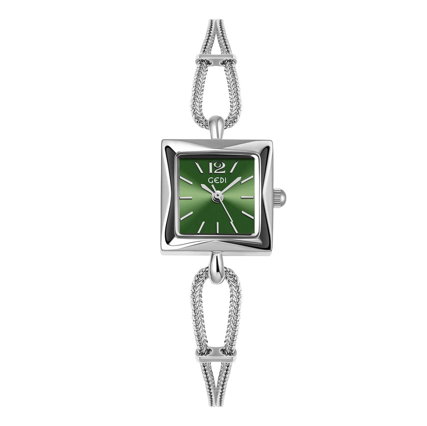 Buy Center Antique Style Square Plate Bracelet Watch - Fashion & Waterproof - Buy Center