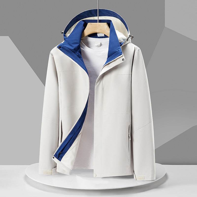 Men's Color Blocked Sports Jacket - Waterproof & Breathable Parka 2025 - Buy Center