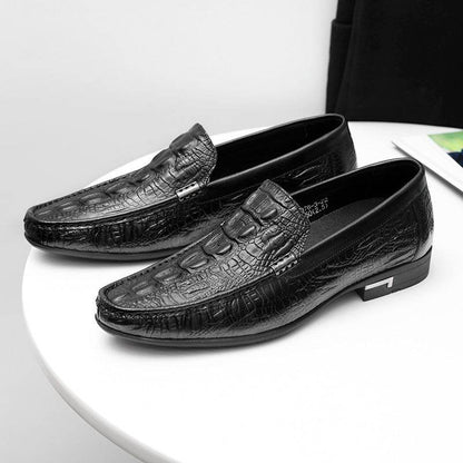 Buycenter Men's Casual Leather Shoes - Breathable, Wear-Resistant Style - Buy Center