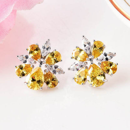 Buy Center Korean Bride Jewelry Set - Elegant Necklace & Earrings Collection - Buy Center