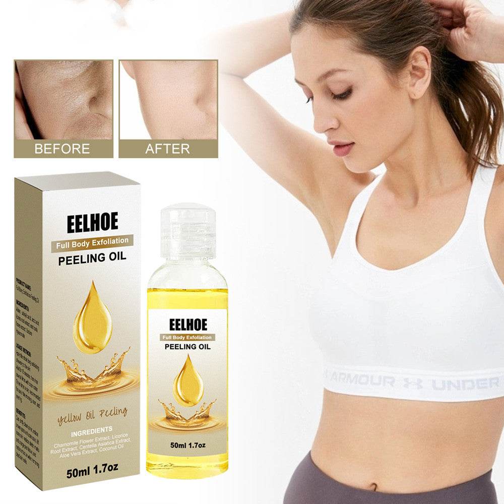Delicate Brightening Body Exfoliating Oil - Nourishing Skin Care Essential - Buy Center