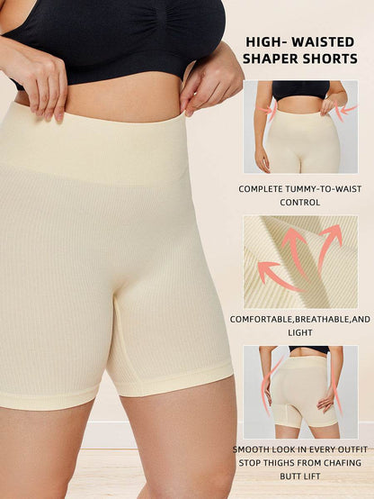 High Waisted Body Shaper Thigh Slimmer - Butt Lifting Leggings for Women - Buy Center