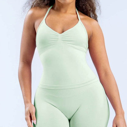 Buycenter High Elastic Nylon Sports Vest Top - Sleeveless & Moisture-Wicking - Buy Center