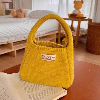 Trendy Woolen Yarn Shoulder Bag for Women - Portable & Stylish 2025 - Buy Center