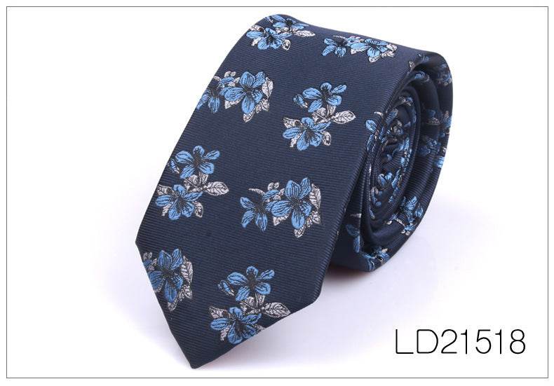 Men's Casual Fashion Tie - Flower Graffiti 6cm Bow Tie for Trendy Looks - Buy Center