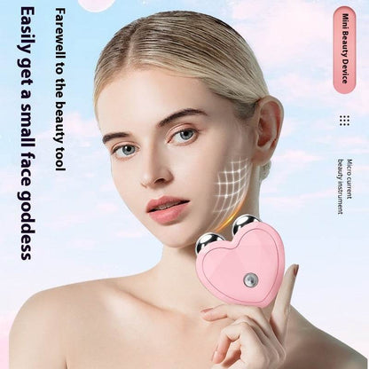 Portable Micro-Current Beauty Instrument - USB Vibration Face Care Tool - Buy Center