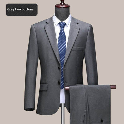 Buycenter Men's Business Suit - Stylish Woolen Blazer & Pants Set 2025 - Buy Center
