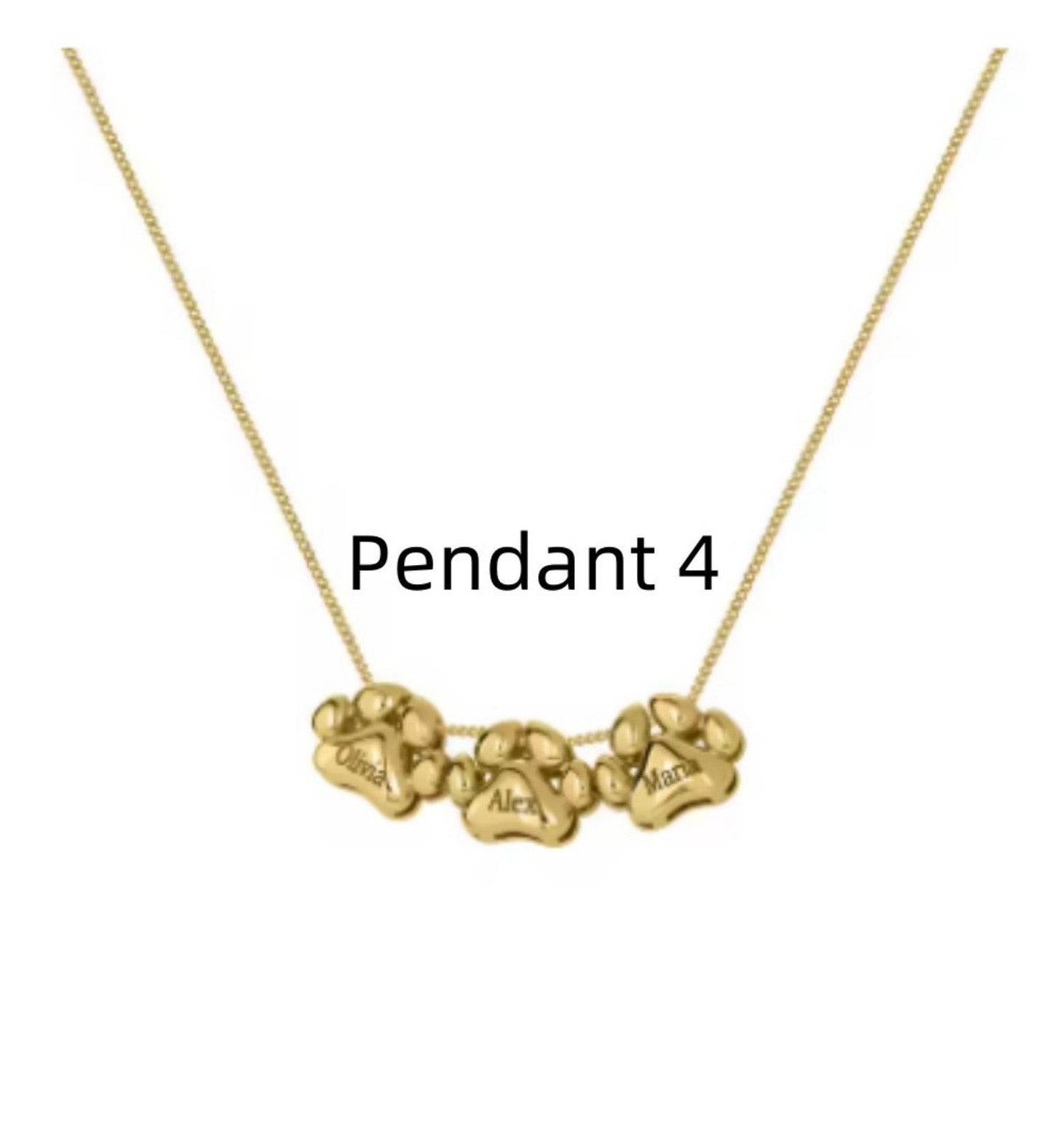 Personalized Luxury Hollowed Out Claw Necklace - Stainless Steel Pendant - Buy Center