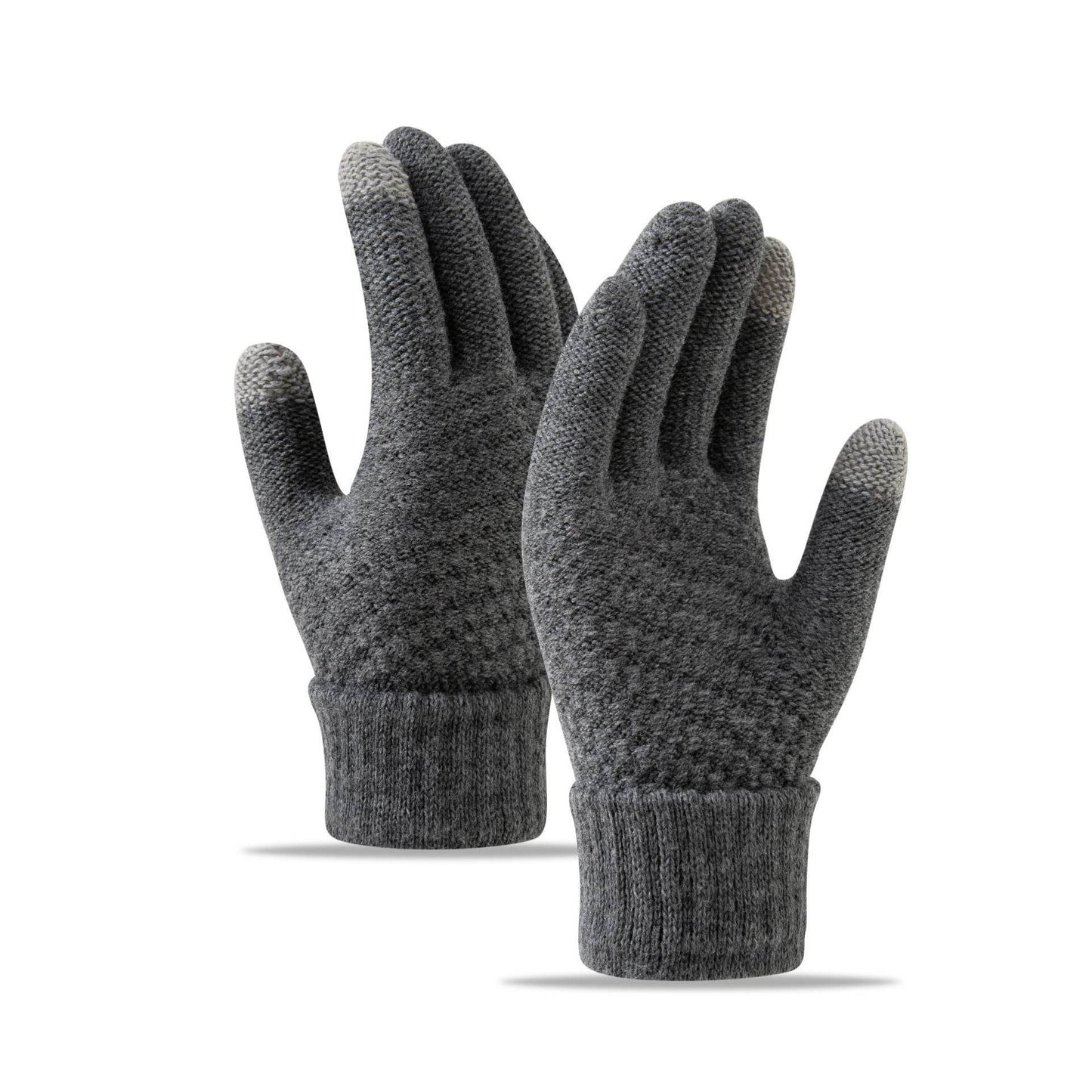 Women's Fleece-Lined Cycling Gloves - Windproof & Touch Screen Friendly - Buy Center
