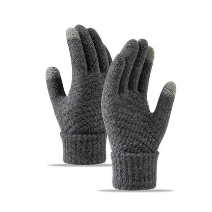 Women's Fleece-Lined Cycling Gloves - Windproof & Touch Screen Friendly - Buy Center