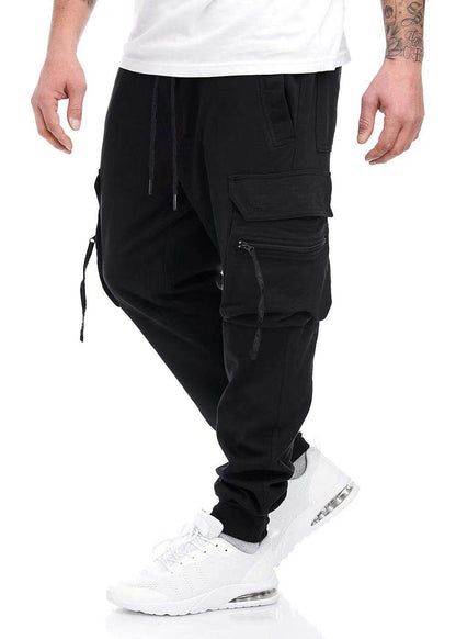 Trendy Men's Casual Hip-Hop Pants - Ankle Straps, Four Seasons Style - Buy Center