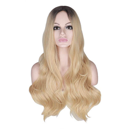 Stunning Long Curly Wig - Natural Look for All Skin Tones, High Quality - Buy Center