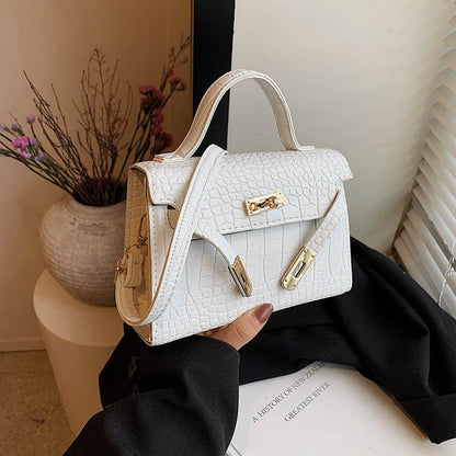 Buycenter Women's Small Square Crossbody Bag - Stylish PU Leather Tote - Buy Center