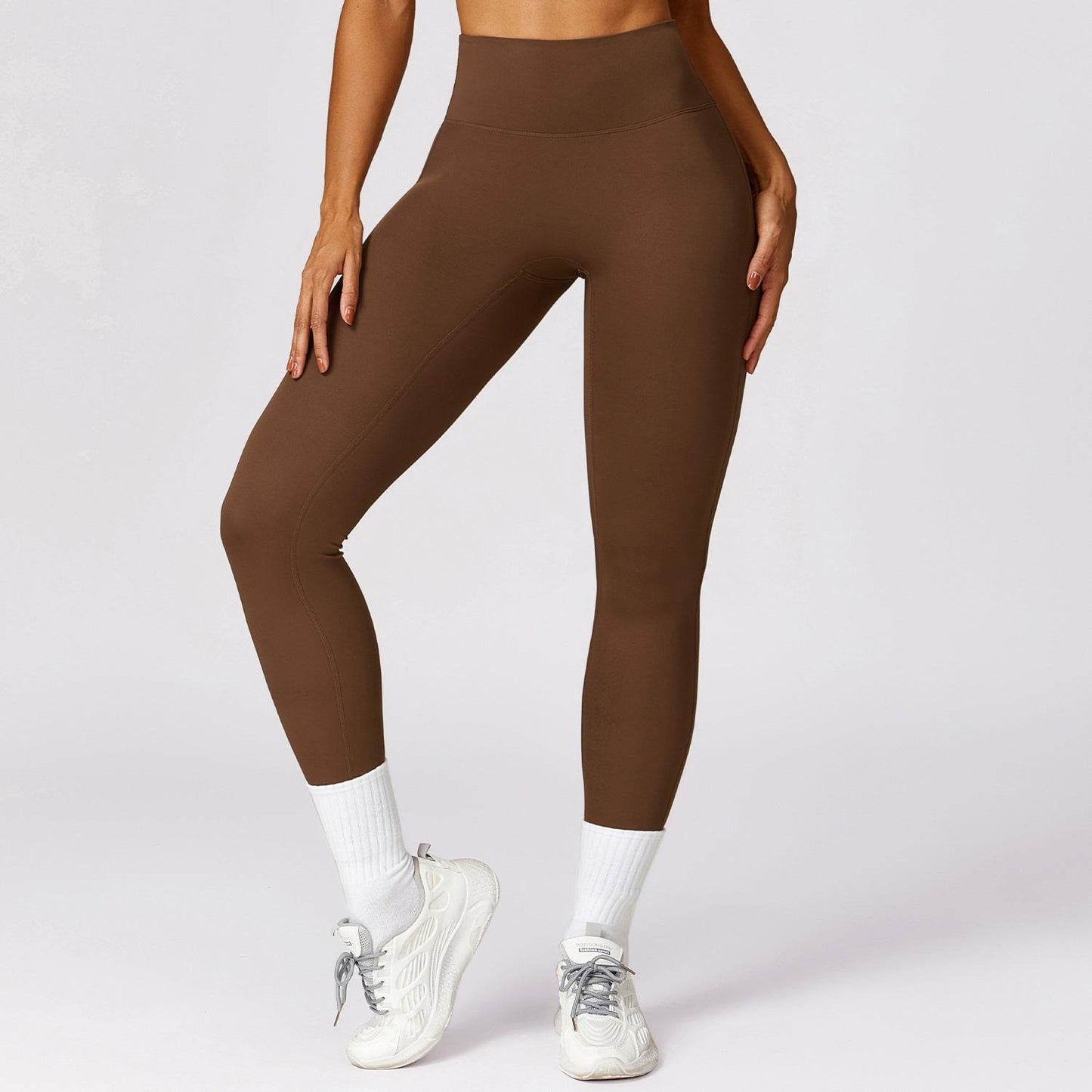 Quick-Drying Nude Feel Yoga Pants - Stylish Leggings for Outdoor Fitness - Buy Center