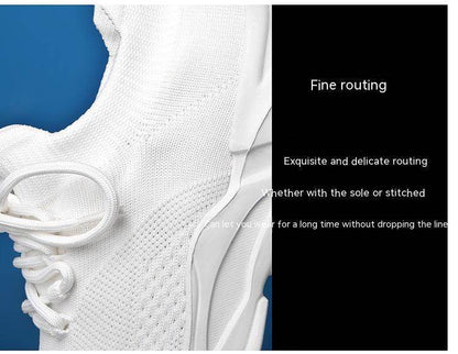 Buycenter Summer Flyknit Shoes - Lightweight Breathable Soft Sole for Sports - Buy Center