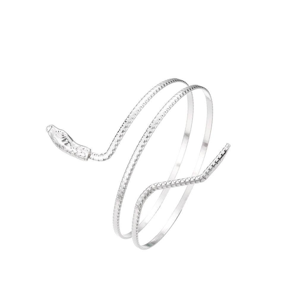 Buycenter Double-layer Snake Armband Bracelet - Trendy Body Jewelry - Buy Center