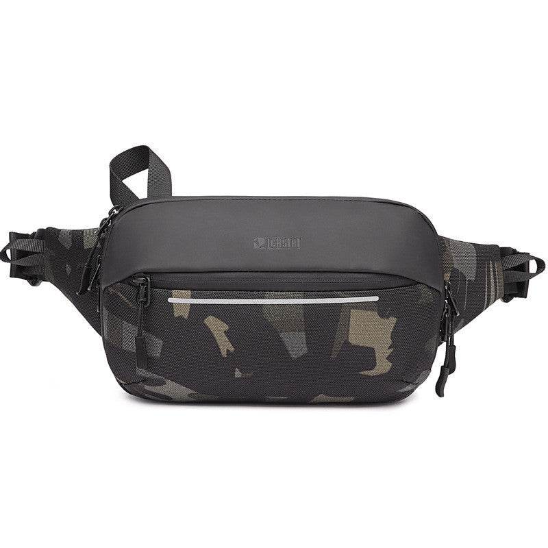 Korean Version Men's Waist Bag - Stylish Expandable Messenger for 2025 - Buy Center