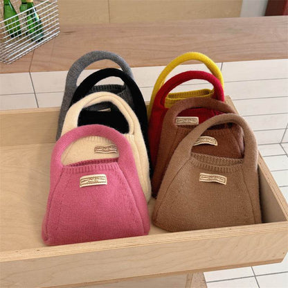Trendy Woolen Yarn Shoulder Bag for Women - Portable & Stylish 2025 - Buy Center