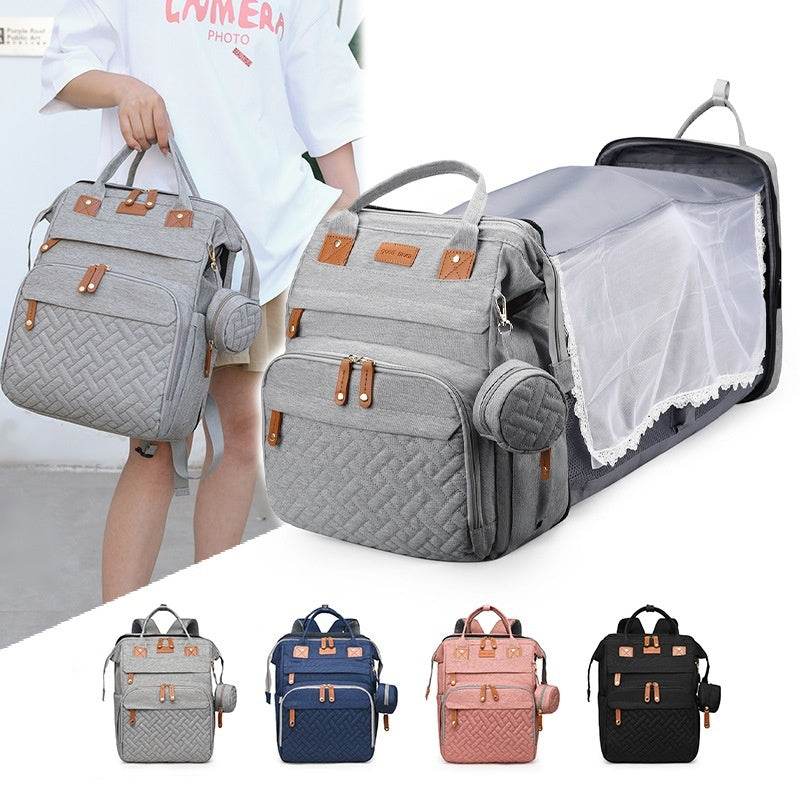 Portable Large Capacity Baby Backpack - Trendy Stylish Design for Parents - Buy Center