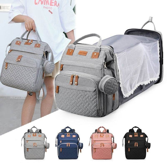 Portable Large Capacity Baby Backpack - Trendy Stylish Design for Parents - Buy Center