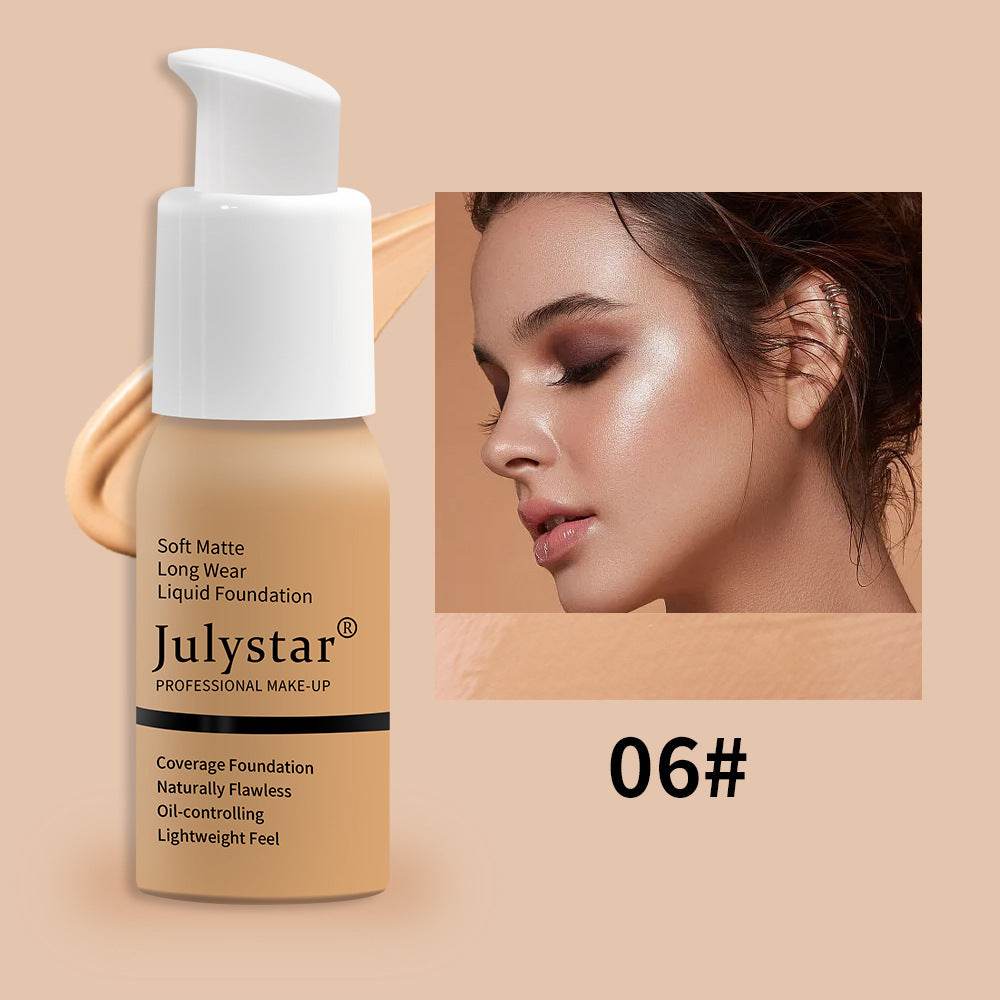 Waterproof Liquid Foundation - Long-Lasting Concealer for Flawless Skin - Buy Center