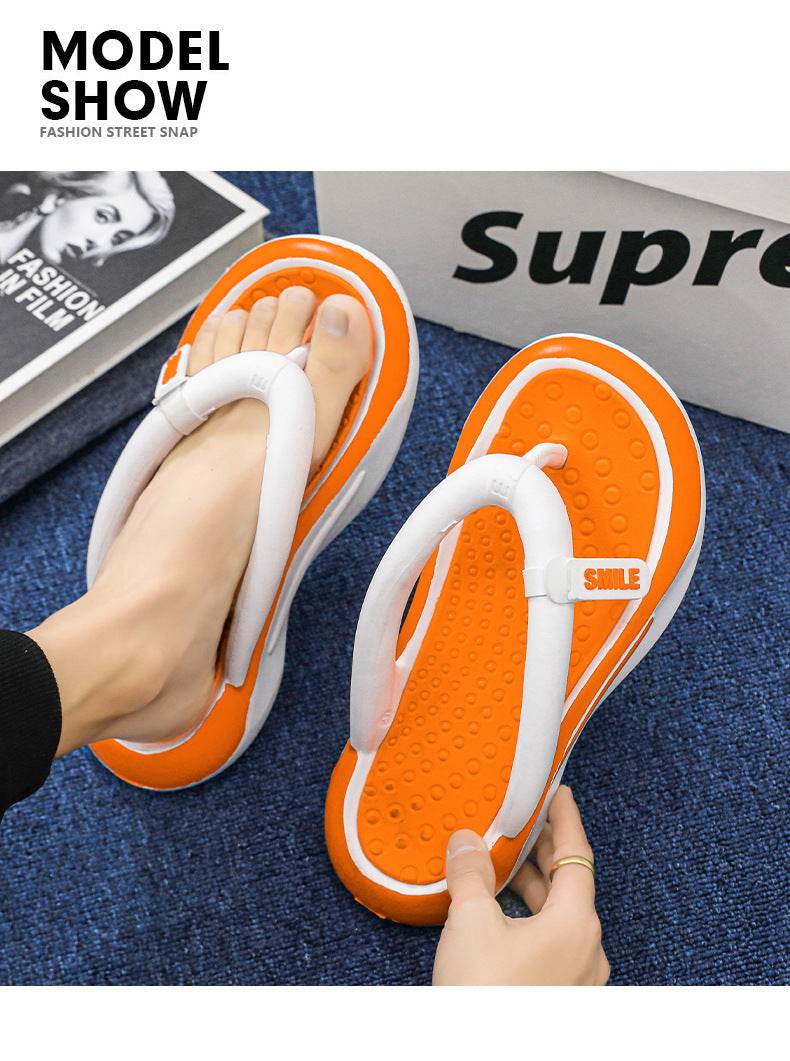 Men's Summer Fashion EVA Platform Slippers - Stylish Open Toe Sandals - Buy Center