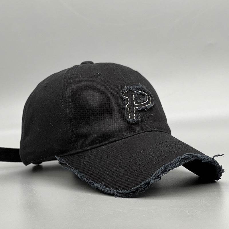 Buycenter Raw Edge Baseball Cap - Travel, Sun Protection & Breathable Fabric - Buy Center