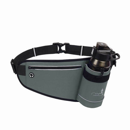 Waterproof Fitness Running Waist Bag - Adjustable for Outdoor Sports - Buy Center