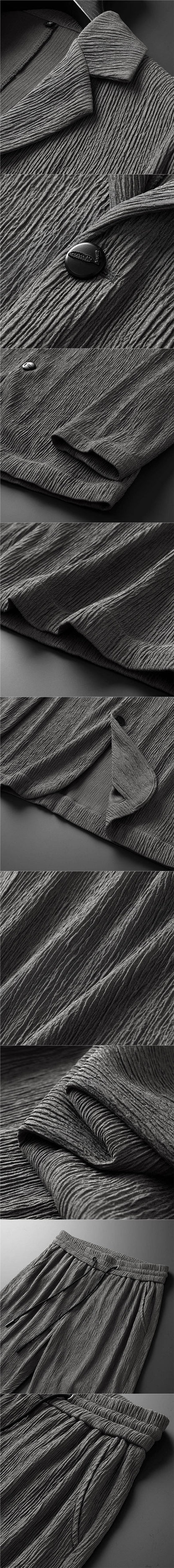 Buycenter Casual Suit - High Elastic Loose Fit for Summer Comfort - Buy Center