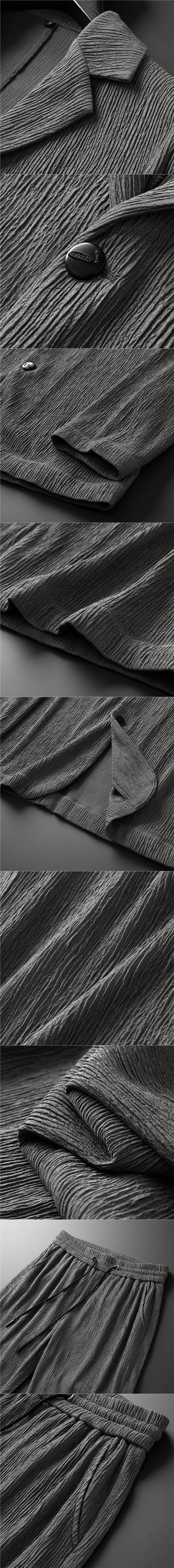 Buycenter Casual Suit - High Elastic Loose Fit for Summer Comfort - Buy Center