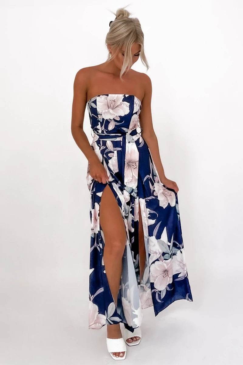 Stylish Off-Shoulder Tube Dress - Summer Fashion for Trendy Women - Buy Center