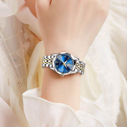 Stylish Digital Women's Quartz Watch - 30M Waterproof & Elegant Design - Buy Center