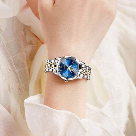 Stylish Digital Women's Quartz Watch - 30M Waterproof & Elegant Design - Buy Center