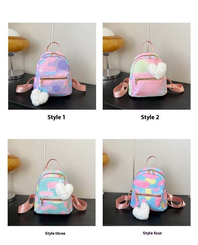 Large Capacity Nylon Backpack - Stylish Candy Colors for Boys 2025 - Buy Center