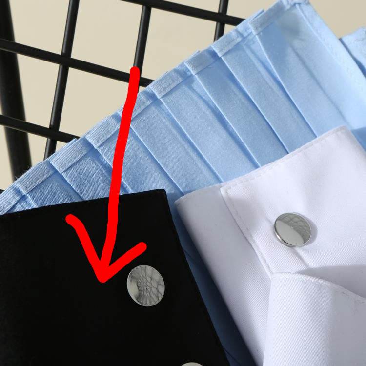Pure Color All-Matching Fake Cufflinks Sleeves - Trendy Stylish Flare - Buy Center