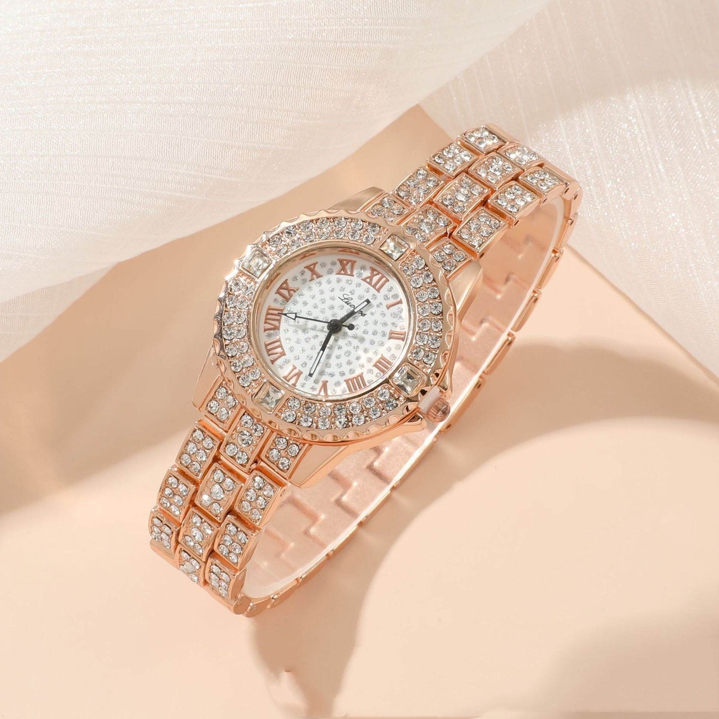 BuyCenter Women's Three-Piece Quartz Watch Gift Set - Elegant and Stylish - Buy Center