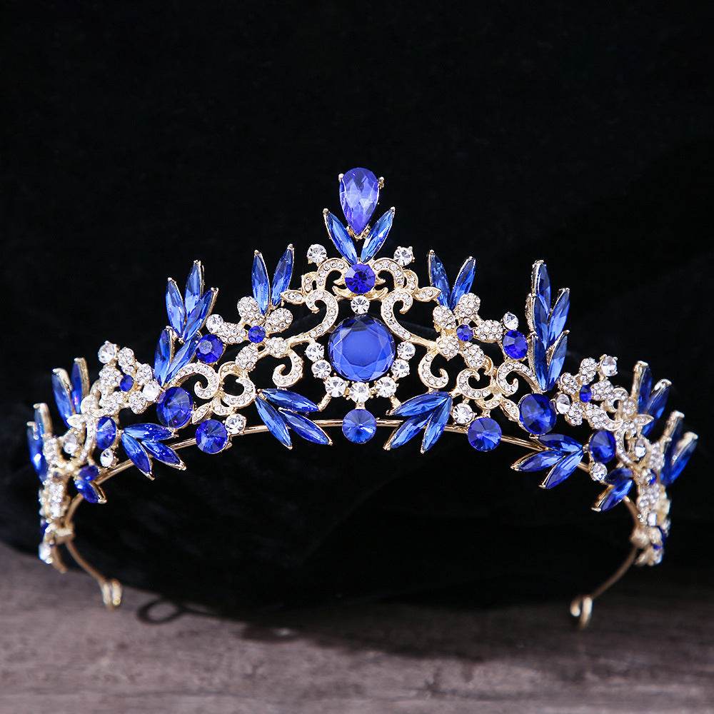 Bridal Headdress Rhinestone Crown - Elegant Hair Jewelry for Mitzvahs - Buy Center