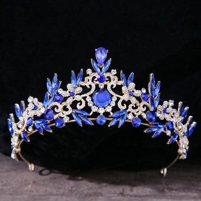 Bridal Headdress Rhinestone Crown - Elegant Hair Jewelry for Mitzvahs - Buy Center