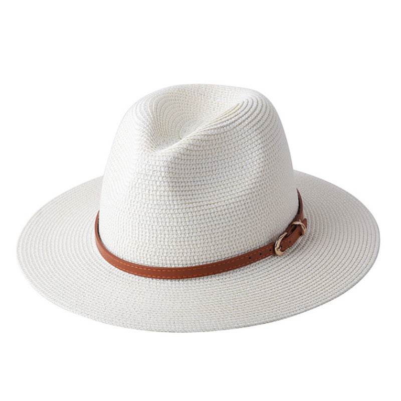 Buycenter Outdoor Sun-Proof Straw Hat - Large Brim, Fashionable & Breathable - Buy Center