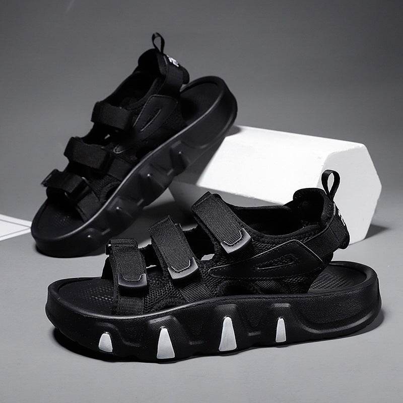 Stylish Wear-Resistant Platform Beach Sandals for Men - Non-Slip & Breathable - Buy Center