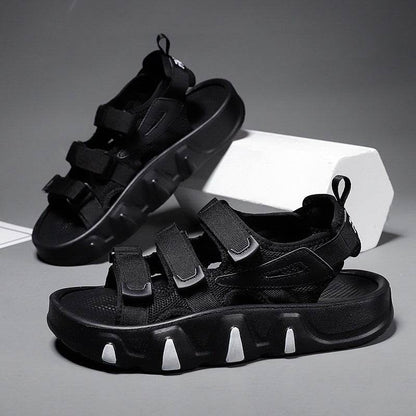 Stylish Wear-Resistant Platform Beach Sandals for Men - Non-Slip & Breathable - Buy Center