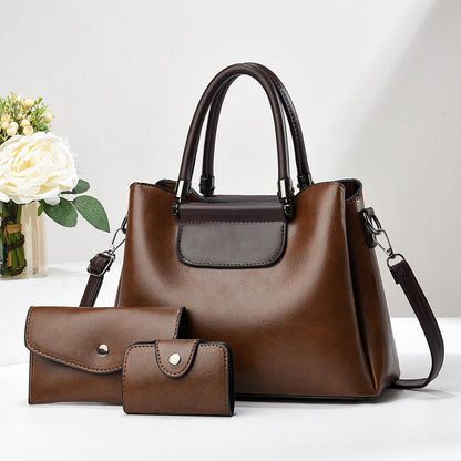 Elegant Women's Autumn Handbag Set - Stylish Large & Medium Bags - Buy Center